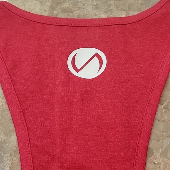 NWT- TLF Red Crop Tank - Picture 3 of 6